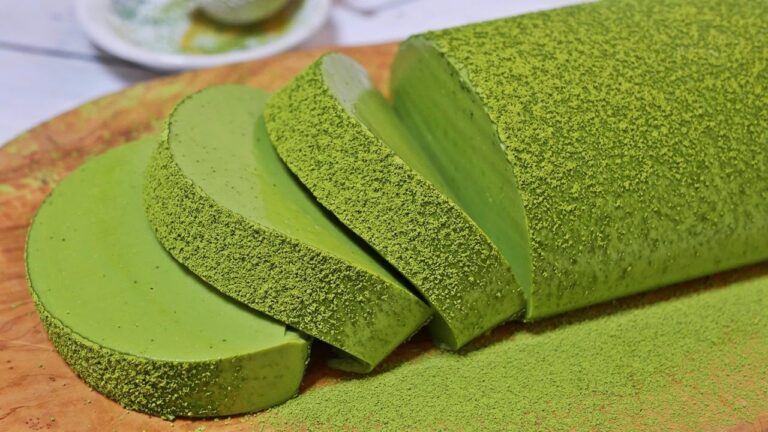 抹茶のチョコレートムースケーキ【新感覚和菓子♪ゼラチンで作る天使の食感】Matcha chocolate mousse cake【it's a No-Bake simple recipe】