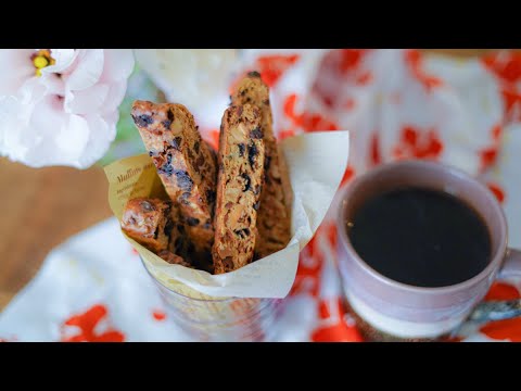 カカオニブと黒糖のビスコッティ｜沖縄｜aicook okinawa