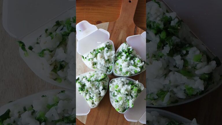 太らない簡単レシピ【ダイソー簡単おにぎりパックで作る】おにぎりの作り方・レシピ  #shorts