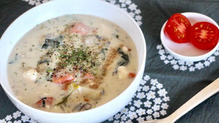 【1分動画】鯖缶豆乳味噌スープの日。ー念願のメロンパンを購入ー