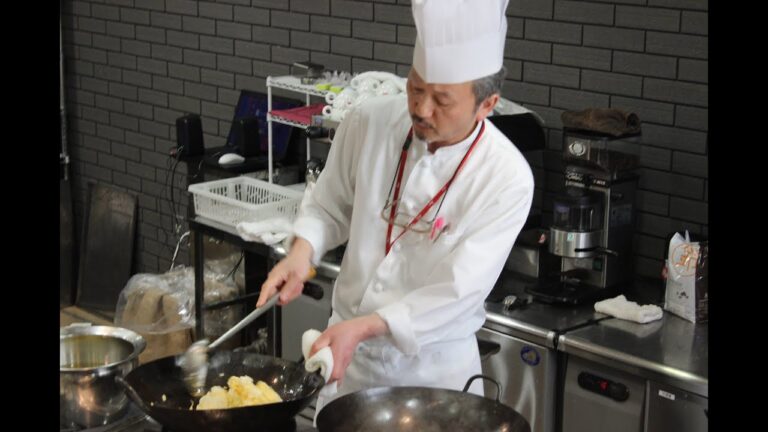 プロがつくるあんかけチャーハン★　国際調理製菓専門学校