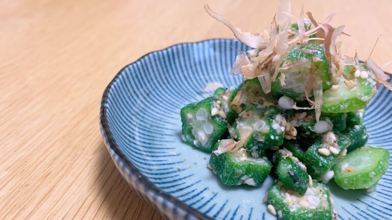 オクラの胡麻和え