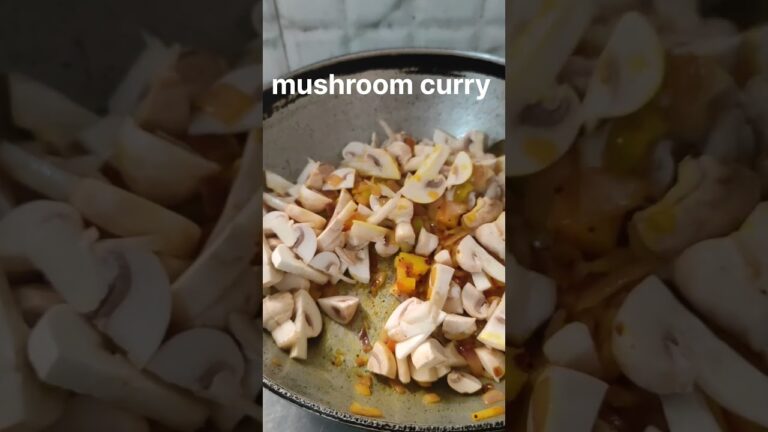 #easy mushroom curry preparation #food #viralshorts #viral#trendingshorts #trending #try mushroom