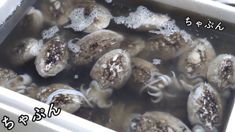 大量の魚介を買ってしまいました。そうだ！【アレ】を作ろう！！