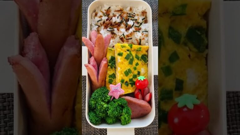 『お弁当』ニラと卵 弁当  #shorts  #お弁当作り