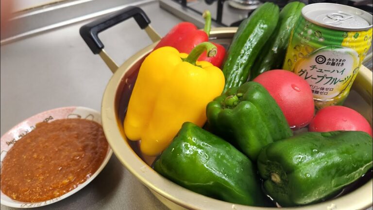 【オリジナル味噌】で食べる夏野菜が旨すぎな件