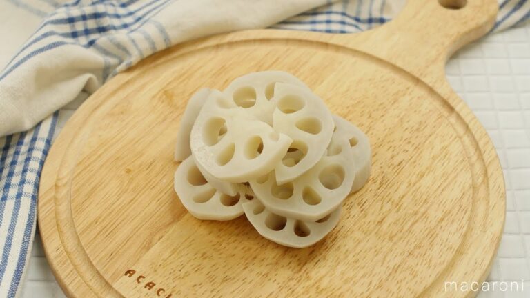 【れんこんの茹で方】れんこんの茹で方