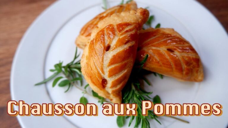 ショソン・オ・ポム レシピりんごとリコッタチーズのパイ🍎 Recette Chausson aux Pommes à la Ricotta 🍎🧀