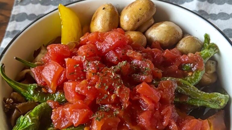 夏野菜のレシピ。カットトマトを使った南蛮漬け。