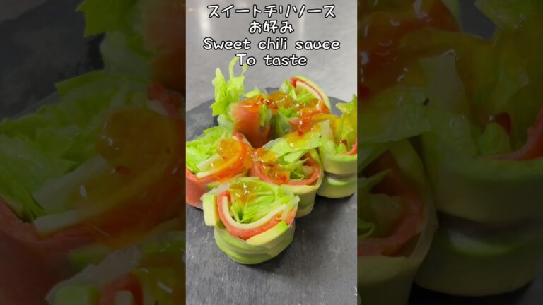 女将の生春巻き Summer roll #shorts