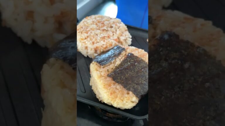 【キャンプ飯】余ったおにぎりが激ウマおやつに大変身！ #Shorts