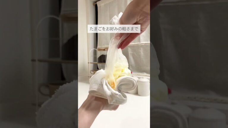 ゆで卵不要！/5分でできる簡単たまごサンド #shorts #ライフハック #裏技