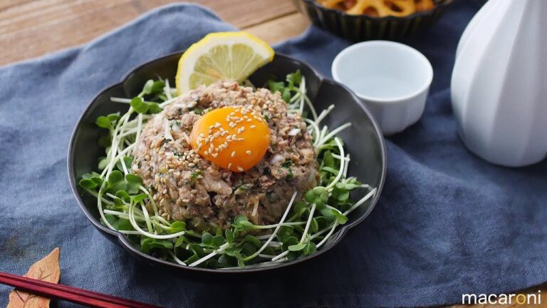 さば缶で作ろう♪ さばのなめろう風のレシピ 作り方