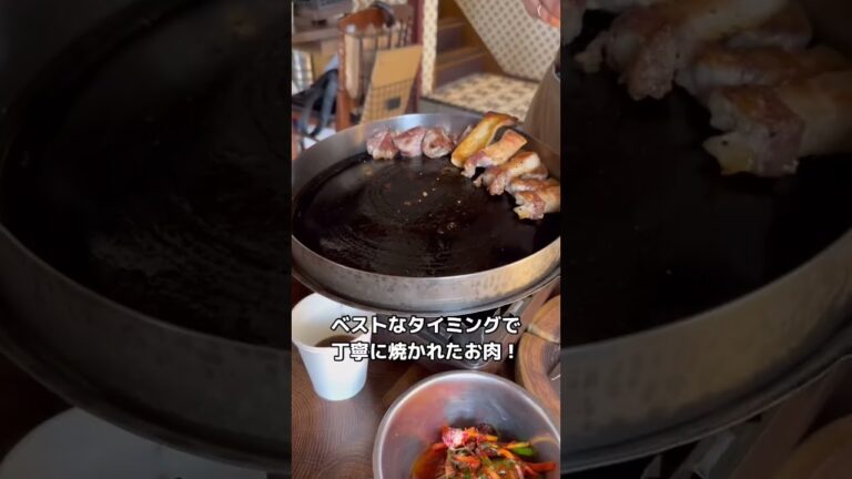 【新大久保グルメ】皆様大好き🌈ブルバムの肉ランチ！！リニューアル！#shorts #新大久保 #韓国料理