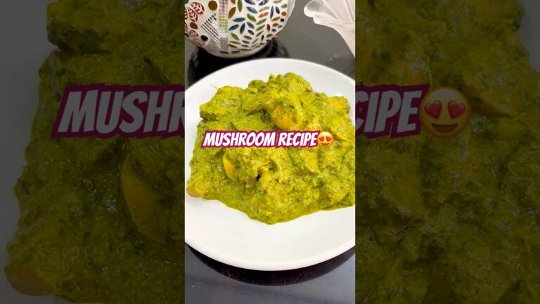 Mushroom recipe🍄 #recipe #food #cooking #easyrecipe #viralshorts #shorts #mushroom