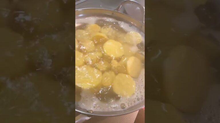 さつまいもプリン作る