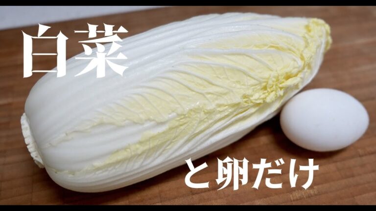 【手間抜き】余らせがちな白菜でほっこり一品！すぐ出来て旨い！ドイツで自炊。