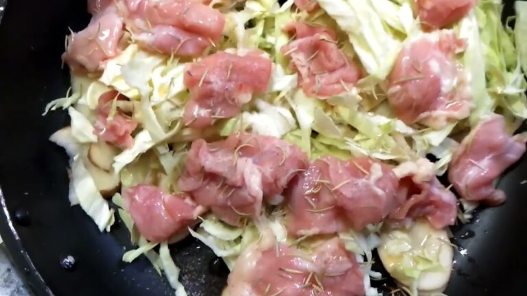 鶏肉のローズマリー、レモン🍋風味炒め😃