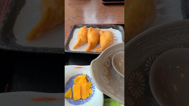 富山県富山市 百万石 このみ エビ入り鍋焼きうどん カツ丼とうどんのセット