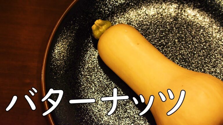 バターナッツ・スクワッシュ【珍野菜シリーズ#1】
