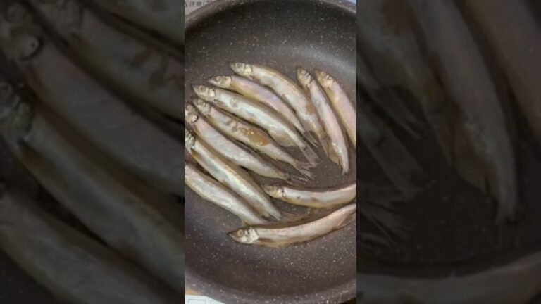 半額ししゃも【簡単おつまみ】 #shorts  #ショート