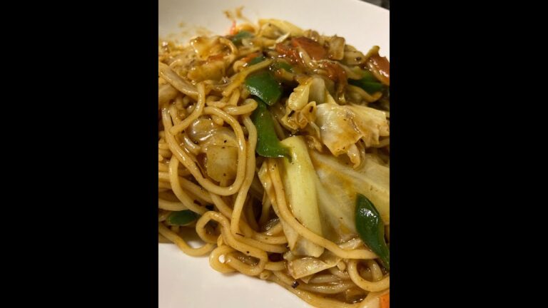 簡単カレー焼きそば#shorts