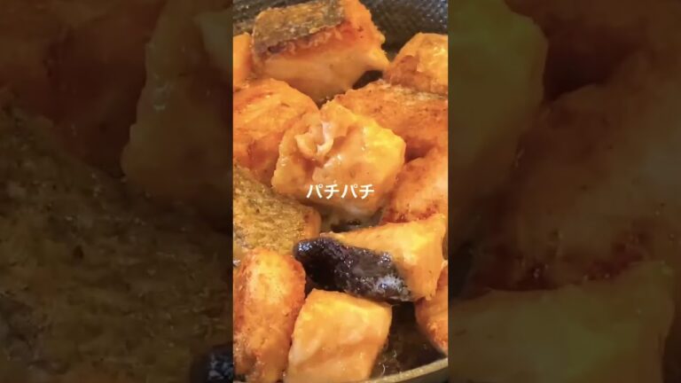 【気絶寸前】塩バターサーモン丼 #shorts