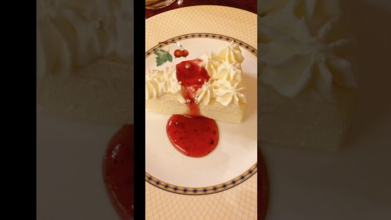 レアチーズケーキ