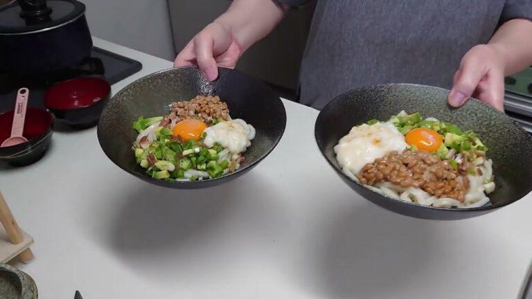 きのう何食べた？　～わが家のお昼ご飯～　ねばねばねばうどん
