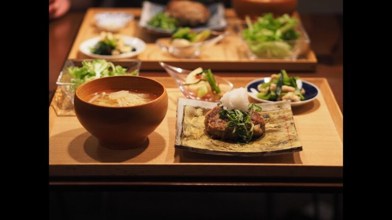 おうちごはん【和風ハンバーグ】