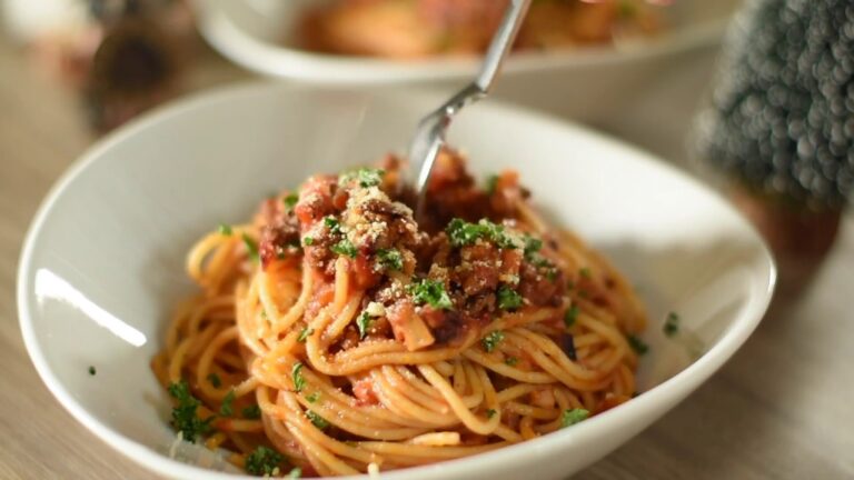 ほっぺた落ちちゃう！？ 簡単なのにお店の味ミートスパ！！！