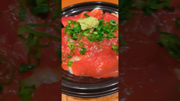 コスパがいい海鮮丼#海鮮丼 #マグロ #ユッケ#ワンコイン