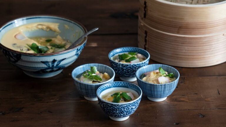 酪農家のお母さんが作る大鉢茶碗蒸し