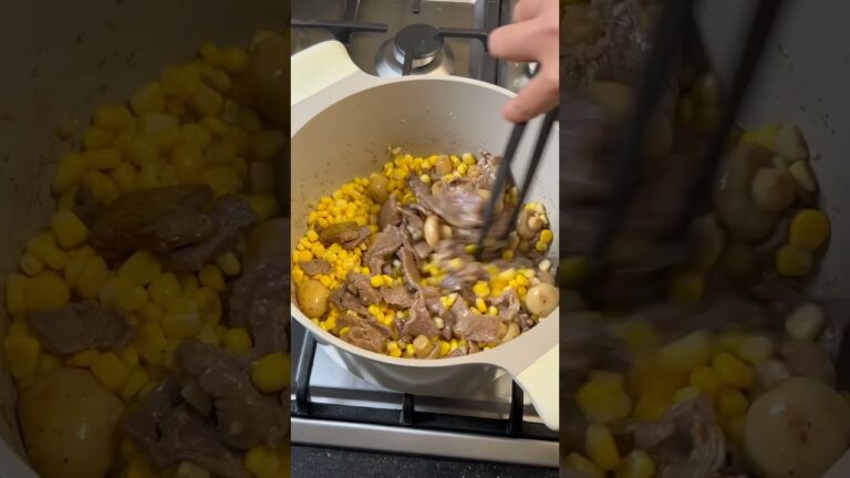 Creamy Beef with Mushroom and Corn #ulamideas #beefrecipe #fypage