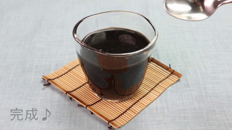 【黒ごま水ようかん】基本の作り方