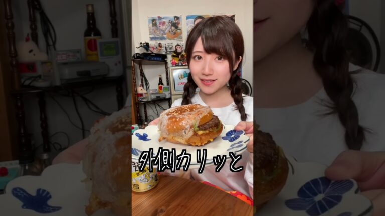今流行りのライスペーパーでビックマックを包んで揚げてみたwww #shorts