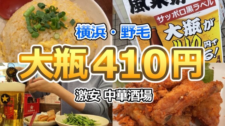 【野毛】風来坊/ぴおシティの神コスパ 中華 玉子炒飯は必ず食べてください