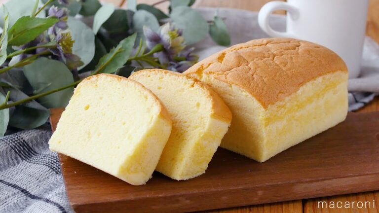 【ホットケーキミックスで作る台湾カステラ】ふわしゅわ食感！ホットケーキミックスで簡単♪自作でお店の味を再現レシピ｜macaroni（マカロニ）