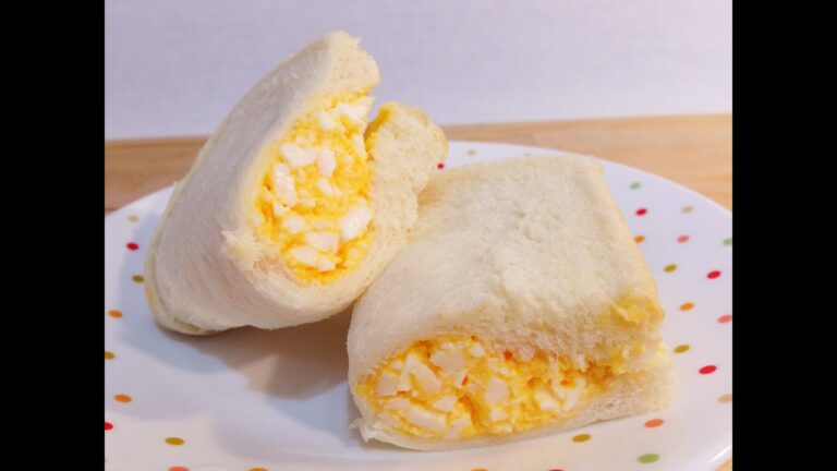 ３分で☆洗い物ナシ！！子供でも簡単に作れるたまごサンド☆