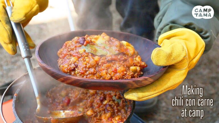 【cook-off】ダッチオーブンでチリコンカン【recipe】