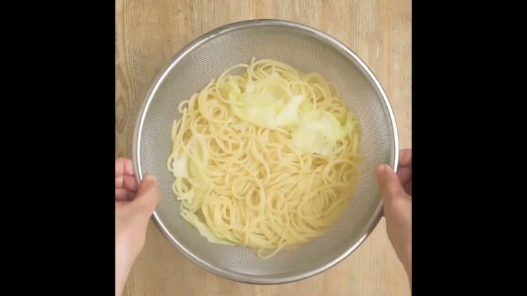 春キャベツの甘みと柔らかさを堪能 絶品 春キャベツのシンプルパスタ #cooking  #簡単レシピ #パスタ