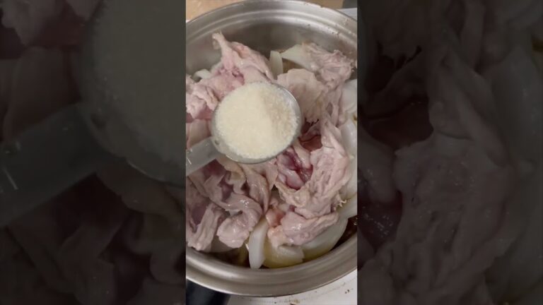 ワンパン豚丼🐷鍋にぶち込むだけ簡単レシピ✨✨作るの面倒な時✨💫節約したい💫そんな人は作ってみてね！