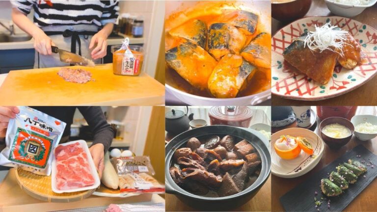 使い方がミソ！味噌の絶品和食レシピ３日分【鯖の味噌煮・みそおでん・鯵のさんが焼き】