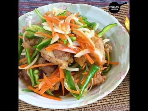 ミツカン カンタン酢「和風だし」で、鶏もも肉の南蛮漬け