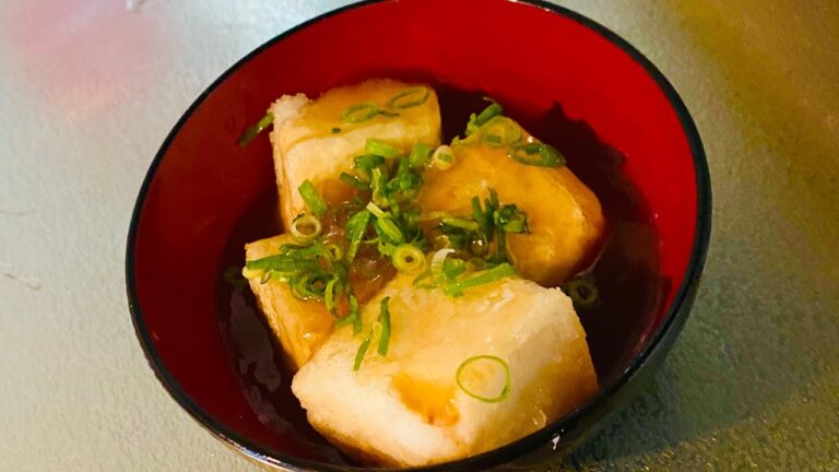 【居酒屋定番シリーズ】フライパン１つでOK！簡単揚げ出し豆腐！