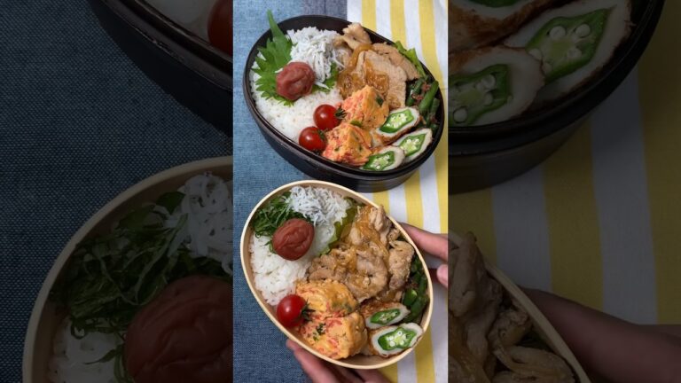 出勤前の奥さんにお弁当作ってみました#shorts