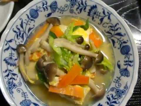 高野豆腐の卵とじ♡アジの塩焼き♡納豆