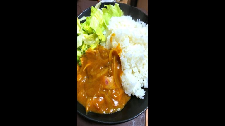 リアル1分でカレーを作る　Make curry within 1 minute　#Shorts