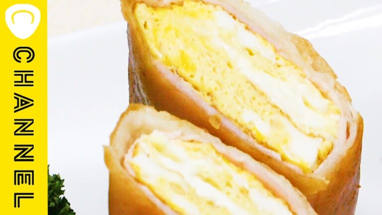 ベーコンエッグ春巻き | Bacon and Egg Spring Roll