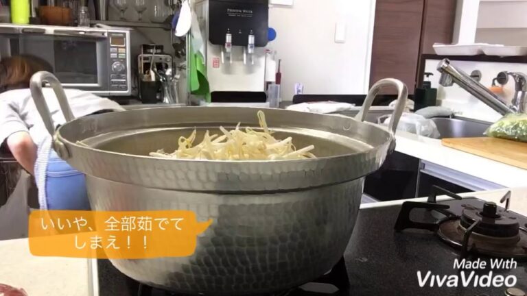 常備菜作り〜茹でる編〜